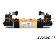 Het Type van 4V230C-08 Airtac Pneumatische Solenoïdeklep 5/3 Manier 24VDC 220VAC