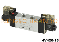 4V420-15 1/2'' 5/2-weg pneumatisch magneetventiel DC24V AC220V