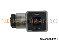 DIN43650A PG11 2P+E solenoïde spoelconnector met led-indicator IP65 AC DC