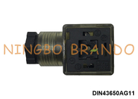 PG11 2P+E DIN43650A Solenoïde klepconnector met ledlicht IP65 AC DC