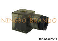 PG11 2P+E DIN43650A Solenoïde klepconnector met ledlicht IP65 AC DC