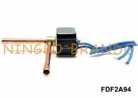 FDF2A94 het Klepsanhua Type van de koelingssolenoïde sloot 2 Manier normaal Rechte hoek AC220V