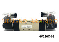 4V230C-08 PT 1/4“ AirTAC-Type de Klep Dubbele Elektrocontrole 5/3 Manier 12VDC van de Luchtsolenoïde