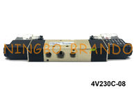 4V230C-08 PT 1/4“ AirTAC-Type de Klep Dubbele Elektrocontrole 5/3 Manier 12VDC van de Luchtsolenoïde