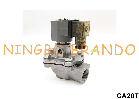 CA20T Rechte hoek 3/4 ″ de Impuls Jet Valve 24VDC 220VAC van de Stofcollector