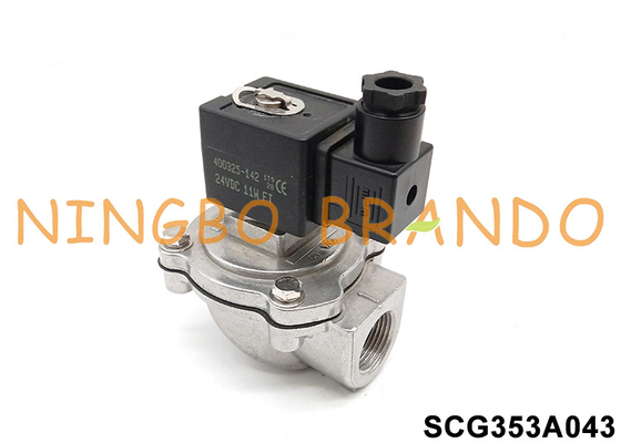 SCG353A043 3/4“ Rechte hoekimpuls Jet Valve 353 Reeksen 24V 220V