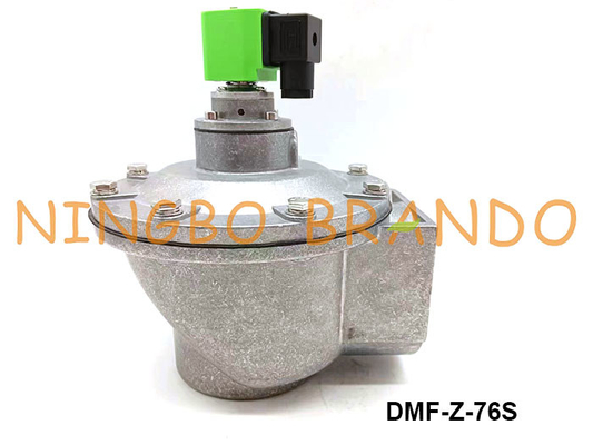 3 duim dmf-z-76S SBFEC Type de Solenoïdeimpuls Jet Valve For Dust Collector van het Rechte hoekdiafragma