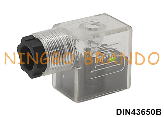 Schakelaar van de de Solenoïdeklep van 2P+E MPM de Transparante met LEIDENE Indicator