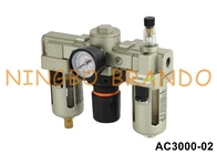 AC3000-02 1/4' SMC-type Pneumatische filterregulator smeermiddel Luchtbronbehandeling