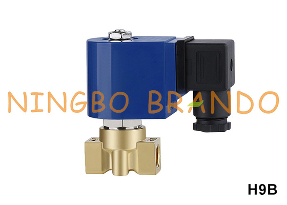 120 bar Luchtwatergas Messing Hoogdruk Solenoïde Valve 1/8' 1/4' 3/8' 110V 220V