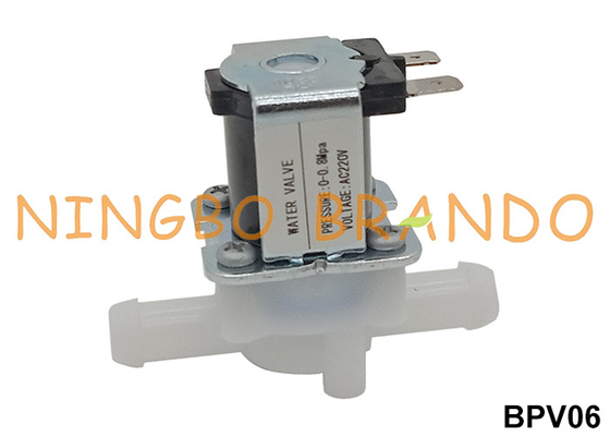 11.8 OD Directwerkende plastische magnetoventil 24v voor waterfilter