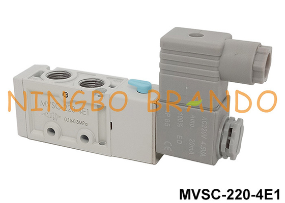 MVSC-220-4E1 5/2 weg pneumatisch magnetoventil 12V 24V 110V 220V