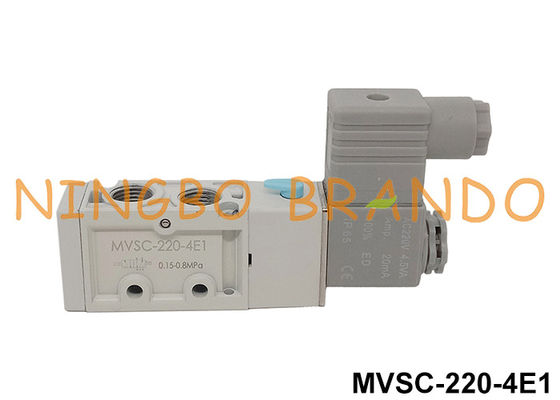 MVSC-220-4E1 5/2 weg pneumatisch magnetoventil 12V 24V 110V 220V