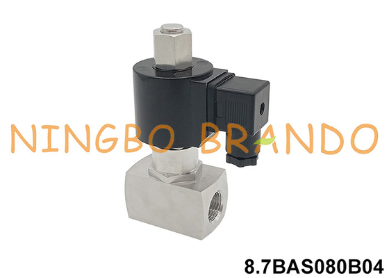 350 bar Hoogdruk elektrisch klep van roestvrij staal 12V 24V 110V 220V