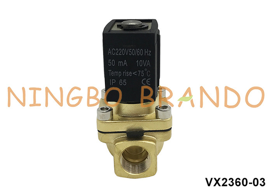 VX2360-03 3/8'' SMC-type Messing elektrisch ventiel voor waterlucht 220V 110V 24V
