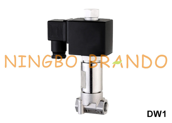 -196°C Zeer lage temperatuur cryogene solenoïde klep voor vloeibare stikstof 1/8' 1/4'