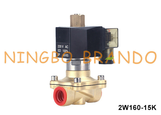 1/2' normaal open koperen magnetoventil voor water lucht gas vloeistof 24VDC 220VAC