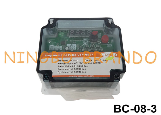 220VAC Input 220VAC Output 8 kanalen Pulse Dust Controller