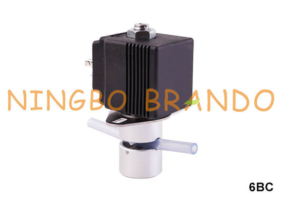 2 Way NC Normaal gesloten klembuis Solenoïde klemklep 220V 110V 24V 12V