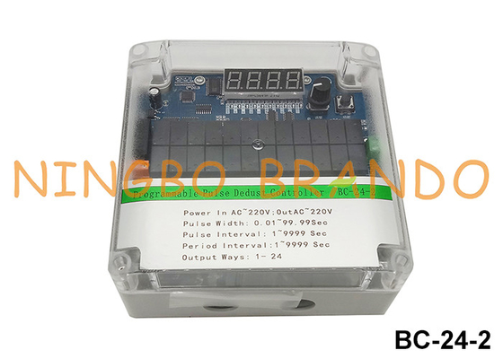 24 lijnen stofverzamelaar sequentiële timer controller 220VAC Input 220VAC Output