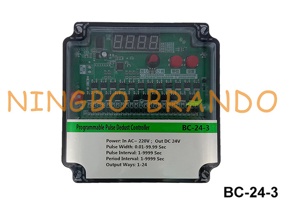 24 lijnen Programmable Pulse Dust Controller Input AC220V Output DC24V