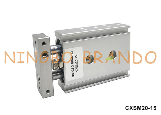 CXSM20-15 SMC Type Dual-Rod Pneumatic Air Cylinder 20mm Boring 15mm Stroke