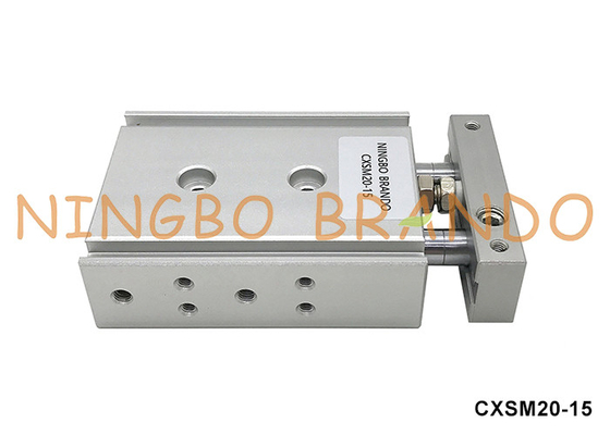 CXSM20-15 SMC Type Dual-Rod Pneumatic Air Cylinder 20mm Boring 15mm Stroke