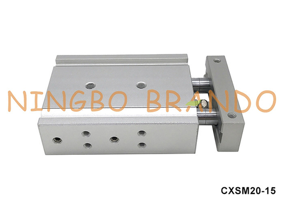 CXSM20-15 SMC Type Dual-Rod Pneumatic Air Cylinder 20mm Boring 15mm Stroke