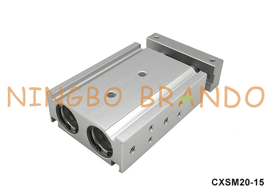 CXSM20-15 SMC Type Dual-Rod Pneumatic Air Cylinder 20mm Boring 15mm Stroke