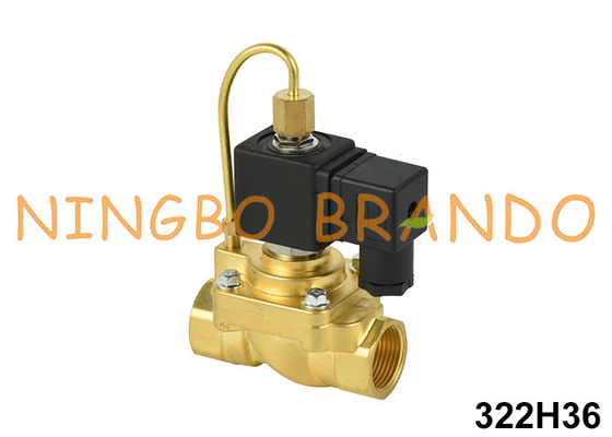 3/4' 322H36 NO Messing solenoïde klep voor hoge druk 24V 220V