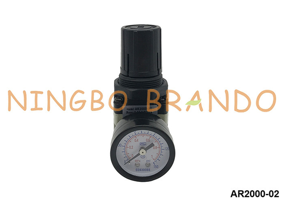 AR2000-02 SMC-type pneumatische luchtdrukregelaar met een breedte van 1/4'' 10 bar