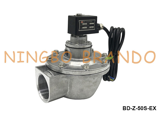 2' explosiebestendige magnetrompklep voor stofverzamelaar 220V 110V 24V