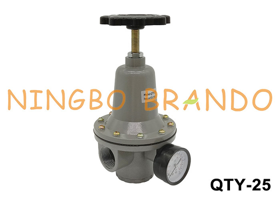 QTY-25 1'' 10 bar luchtcompressor drukregelaar klep met drukmeter