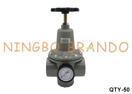 QTY-50 2'' 1 MPa Pneumatische luchtregelaar drukverlagend klep met meter