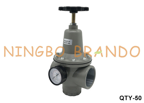 QTY-50 2'' 1 MPa Pneumatische luchtregelaar drukverlagend klep met meter