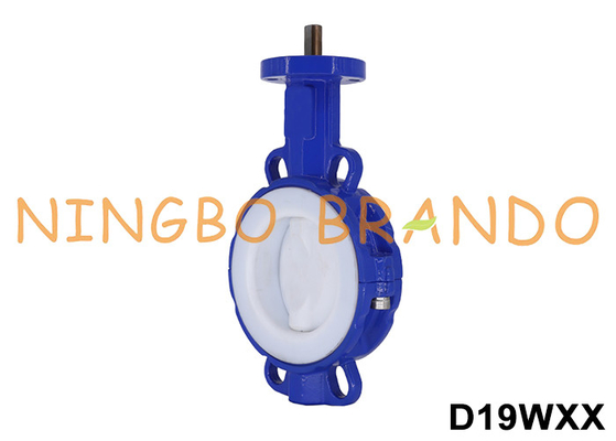 PTFE-gevoerde koploze wafertype vlinderklep DN40 tot en met DN700