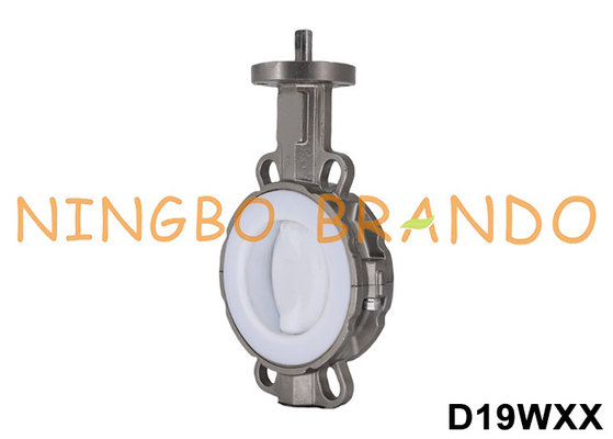 PTFE-gevoerde koploze wafertype vlinderklep DN40 tot en met DN700