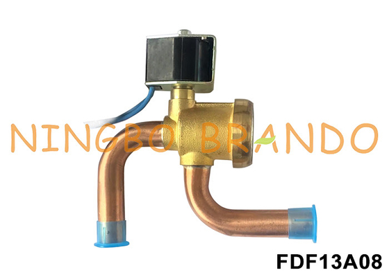 FDF13A08 5/8'' Sanhua-type magnetoventil voor warmtepompen 24V 110V 220V