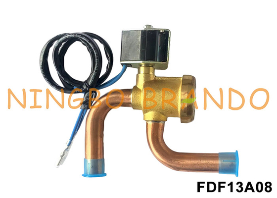 FDF13A08 5/8'' Sanhua-type magnetoventil voor warmtepompen 24V 110V 220V