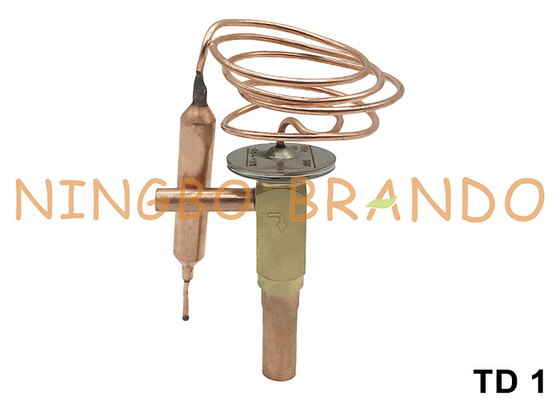 TD 1 Hoek Port Thermostatische Uitbreidingsklep Voor R134a R22 R407C R404A