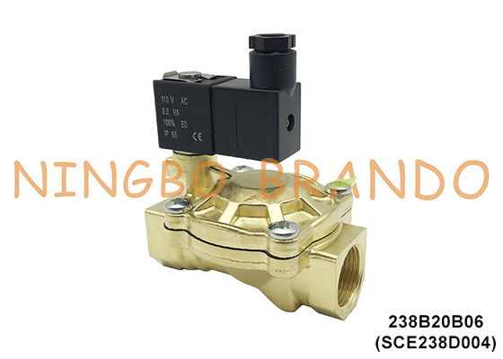 SCE238D004 3/4' ASCO elektrisch koperen elektrisch klep voor water 24V 110V 220V