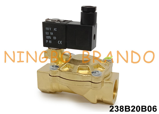 ASCO Type 238 Series 3/4' Solenoïde Valve met Messing Lichaam 24V 110V 220V