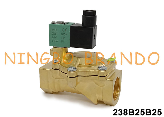 1' ASCO-type SCG238E005 Messing elektrisch klep 24VDC 110VAC 220VAC