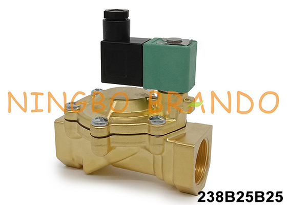 1' ASCO-type SCG238E005 Messing elektrisch klep 24VDC 110VAC 220VAC