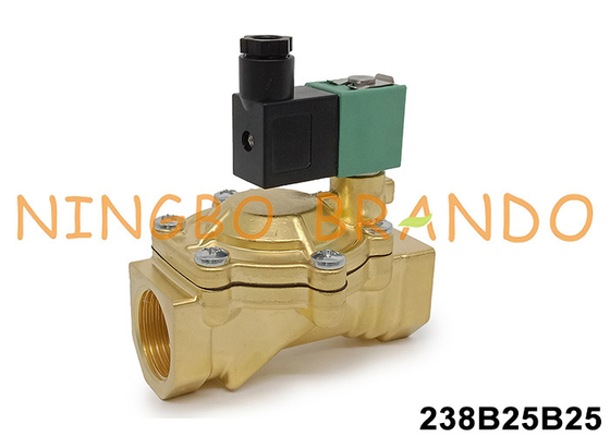 1' ASCO-type SCG238E005 Messing elektrisch klep 24VDC 110VAC 220VAC