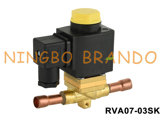 2 weg 3/8''soldeer normaal open koelklep 12V 24V 110V 220V