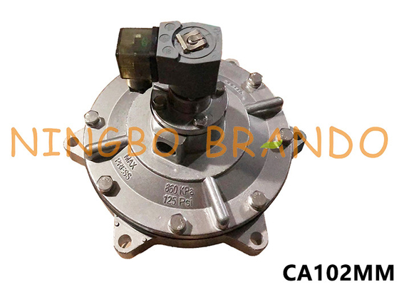 CA102MM 4'' Volledig onderdompelingspulsjetklep voor zakfilter 24V DC 220V AC