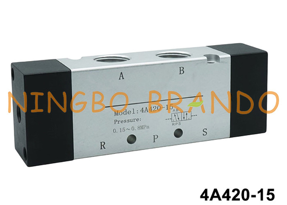 4A420-15 1/2' pneumatische luchtpilootklep met aluminiumlijst