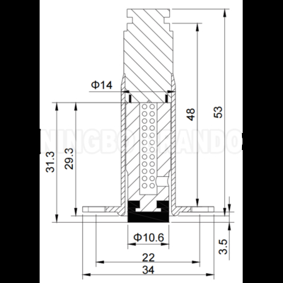 Solenoid Piloot Pool Montage Voor Taeha Pulse Jet Klep PM-60 spoel