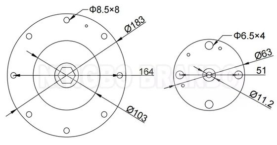 K5004 K5000 Membraanreparatieset voor 2'' Goyen CA50T CA62T Pulse Valve